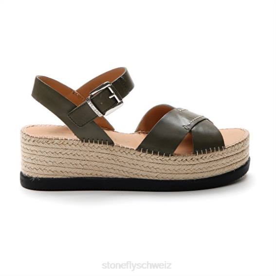 CH Stonefly Frauen Alexia 3 Kalb lth Sandalen Grün R4R0210
