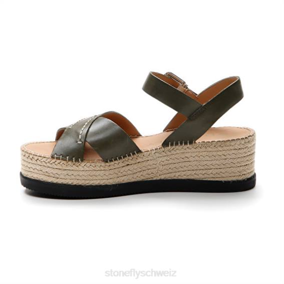 CH Stonefly Frauen Alexia 3 Kalb lth Sandalen Grün R4R0210