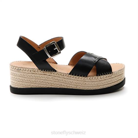 CH Stonefly Frauen Alexia 3 Kalb lth Sandalen Schwarz R4R0206