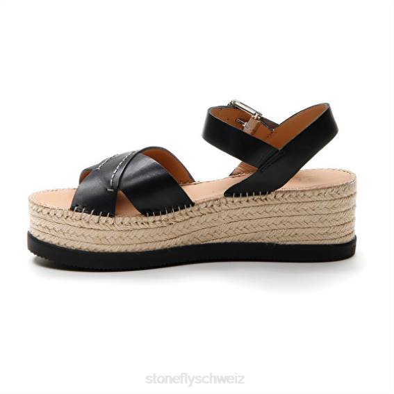 CH Stonefly Frauen Alexia 3 Kalb lth Sandalen Schwarz R4R0206