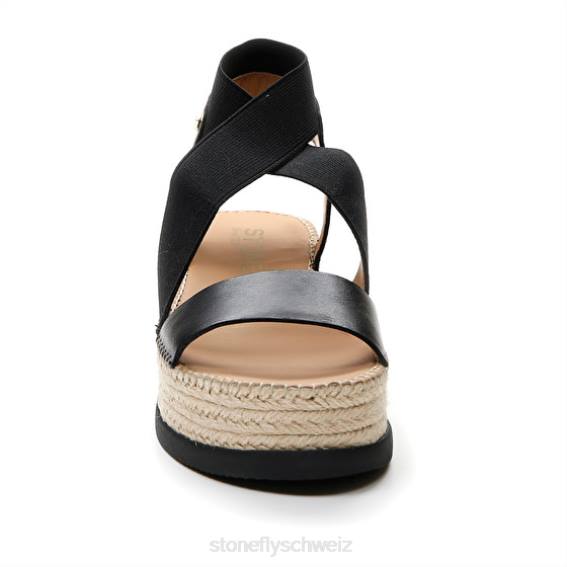 CH Stonefly Frauen Alexia 5 Wadenlänge/elastisch Sandalen Schwarz R4R0182
