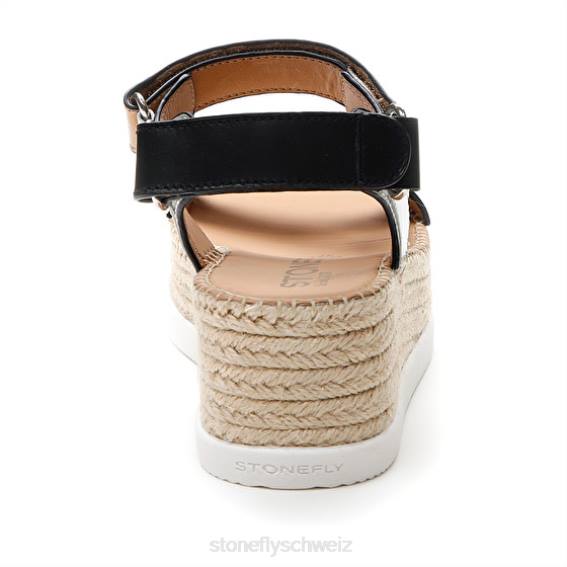 CH Stonefly Frauen Alexia 6 Kalb lth Sandalen braun/weiß/schwarz R4R0199