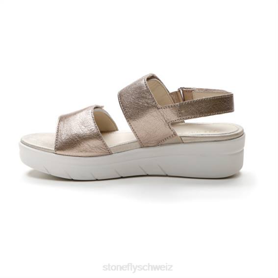 CH Stonefly Frauen Aqua III 12 laminiert lth Sandalen Sekt R4R0147