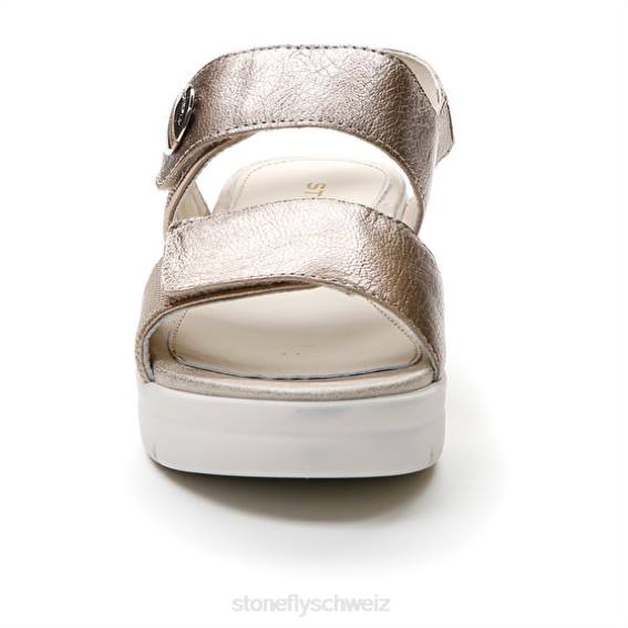 CH Stonefly Frauen Aqua III 12 laminiert lth Sandalen Sekt R4R0147