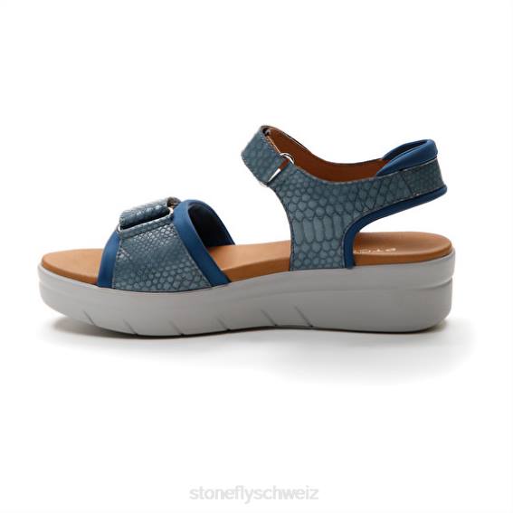 CH Stonefly Frauen Aqua III 17 Lycra/sgeprägt Sandalen Blau R4R0138