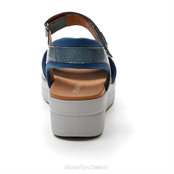 CH Stonefly Frauen Aqua III 17 Lycra/sgeprägt Sandalen Blau R4R0138