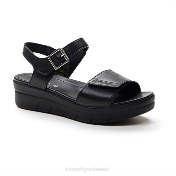 CH Stonefly Frauen Aqua III 2 Nappa Sandalen Schwarz R4R0141