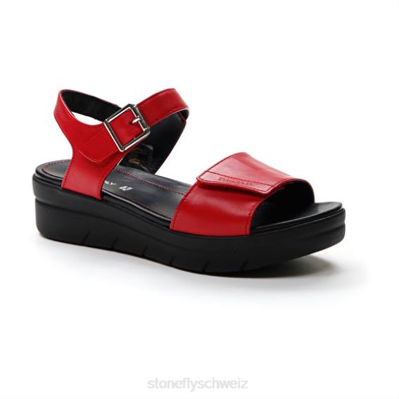 CH Stonefly Frauen Aqua III 2 Nappa Sandalen Tangorot R4R0153