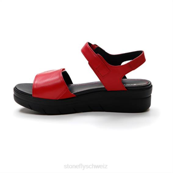 CH Stonefly Frauen Aqua III 2 Nappa Sandalen Tangorot R4R0153
