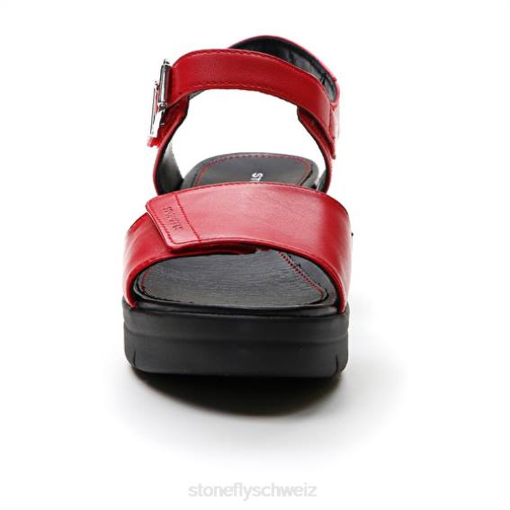 CH Stonefly Frauen Aqua III 2 Nappa Sandalen Tangorot R4R0153