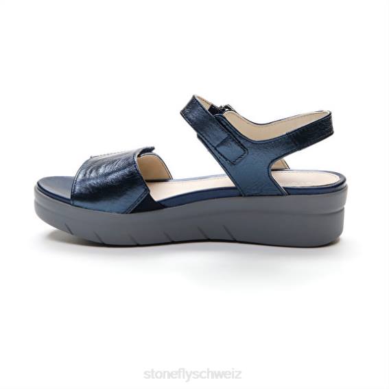 CH Stonefly Frauen Aqua III 2 laminiert Sandalen Nachtblau R4R0149