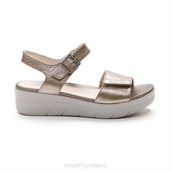 CH Stonefly Frauen Aqua III 2 laminiert Sandalen metallisches Sprudeln R4R0148