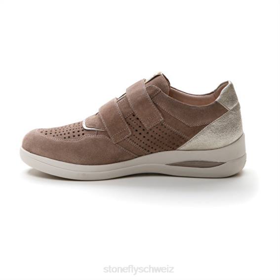 CH Stonefly Frauen Aurora 16 Velours Schuhe graurosa/splitter R4R0107