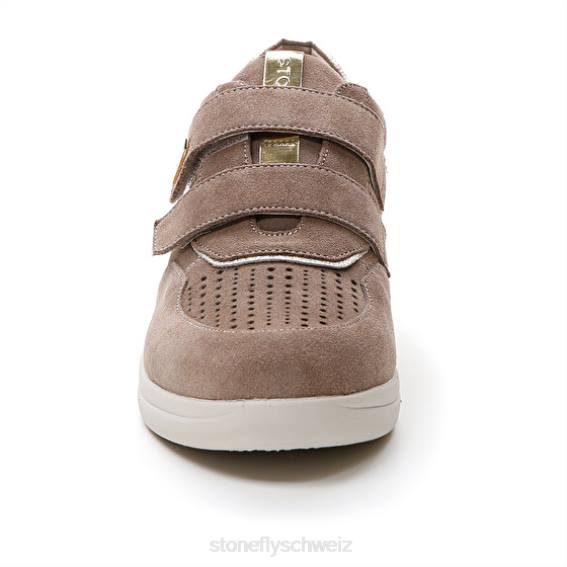 CH Stonefly Frauen Aurora 16 Velours Schuhe graurosa/splitter R4R0107