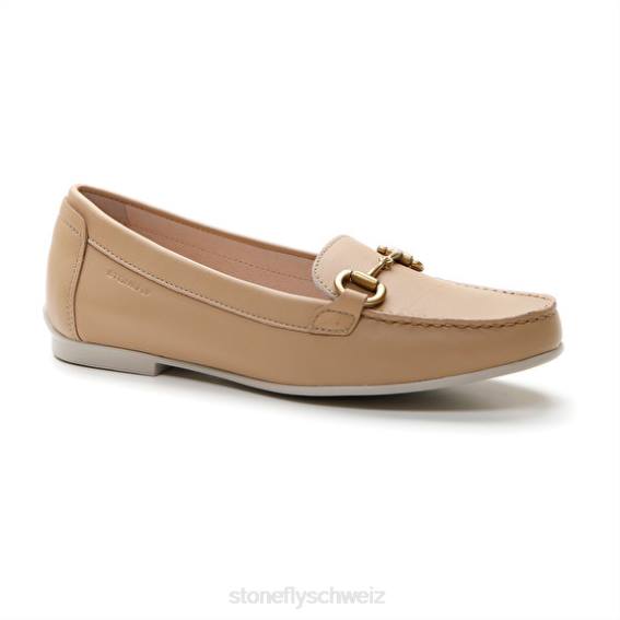 CH Stonefly Frauen Capri III 5 Nappa lth Schuhe khaki R4R027
