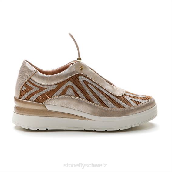 CH Stonefly Frauen Creme 38 Velours/Slaminiert Schuhe 220 R4R0105
