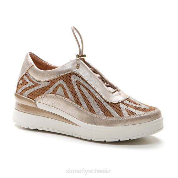 CH Stonefly Frauen Creme 38 Velours/Slaminiert Schuhe 220 R4R0105