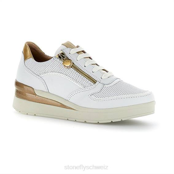 CH Stonefly Frauen Creme 40 Nappa lth Schuhe 150 R4R083