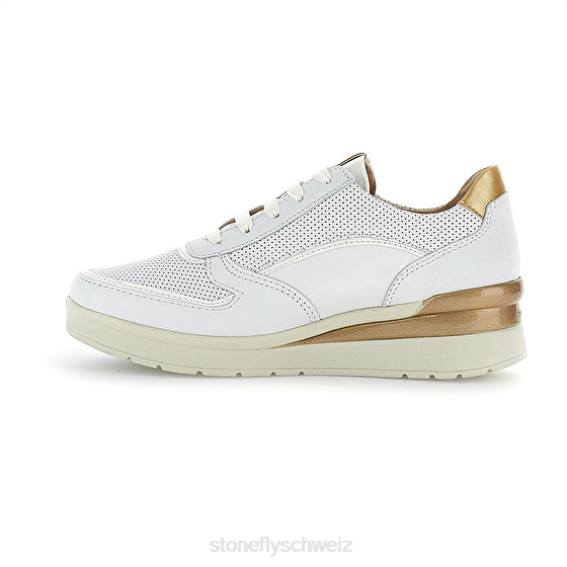 CH Stonefly Frauen Creme 40 Nappa lth Schuhe 150 R4R083