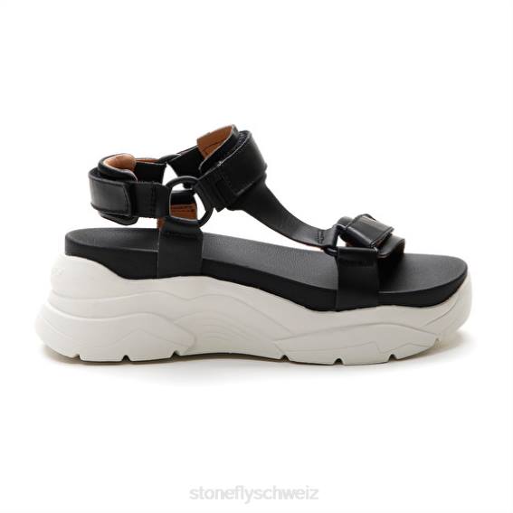 CH Stonefly Frauen Fantasie 3 Kalb lth Sandalen Schwarz R4R0180