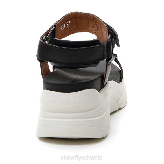 CH Stonefly Frauen Fantasie 3 Kalb lth Sandalen Schwarz R4R0180