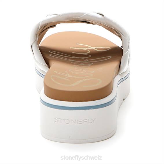 CH Stonefly Frauen Freiheit 6 s geprägt Folien Weiss R4R0237