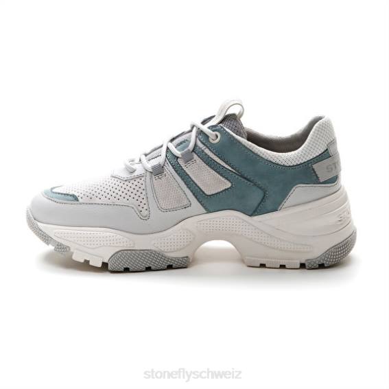 CH Stonefly Frauen Futura 10 Nappaleder/Nabuk/Velours Schuhe Blau R4R048