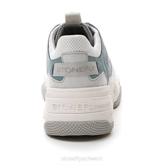 CH Stonefly Frauen Futura 10 Nappaleder/Nabuk/Velours Schuhe Blau R4R048