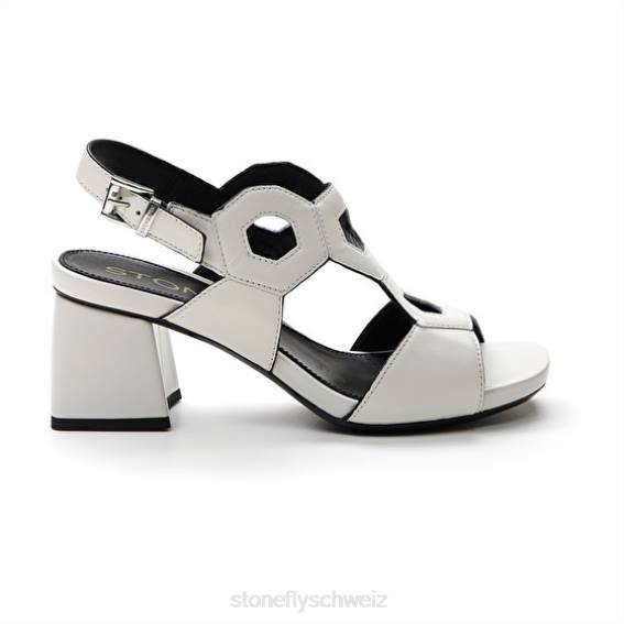 CH Stonefly Frauen Jenny 7 Nappa lth Sandalen Weiss R4R0253