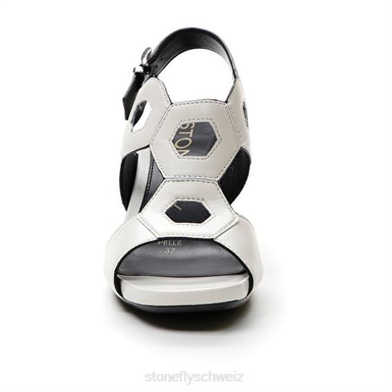 CH Stonefly Frauen Jenny 7 Nappa lth Sandalen Weiss R4R0253