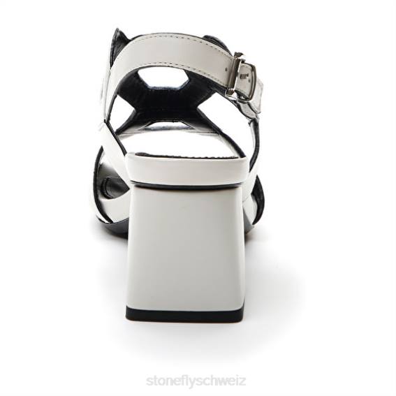 CH Stonefly Frauen Jenny 7 Nappa lth Sandalen Weiss R4R0253