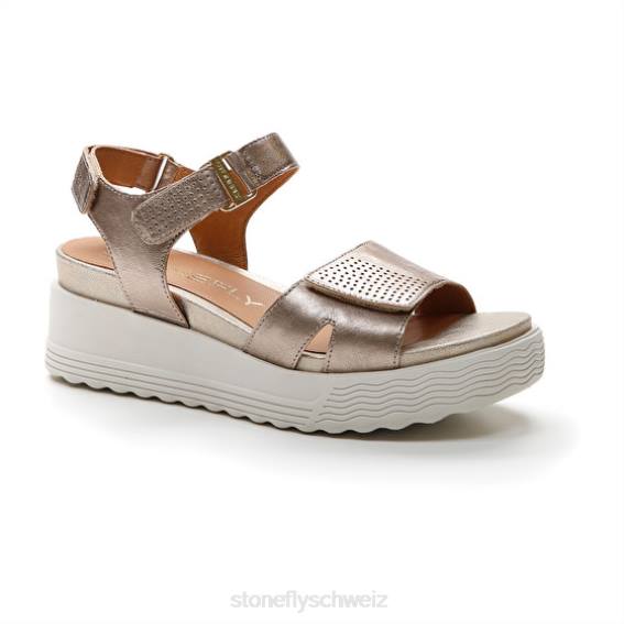 CH Stonefly Frauen Parky 15 laminiert lth Sandalen Sekt R4R0163