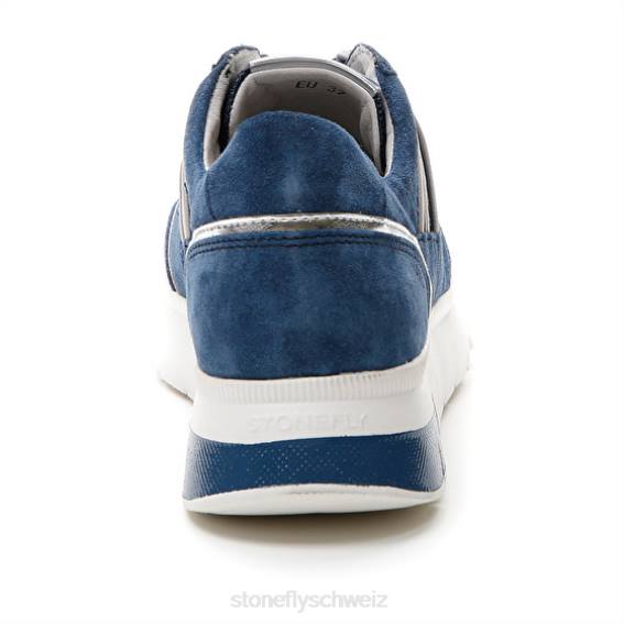 CH Stonefly Frauen Spock 34 Velours/Textil Schuhe Blau R4R056