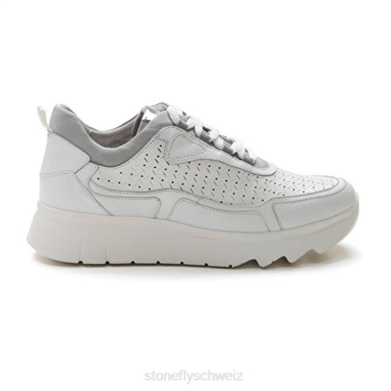 CH Stonefly Frauen Spock 36 Nappa lth Schuhe Weiss R4R053
