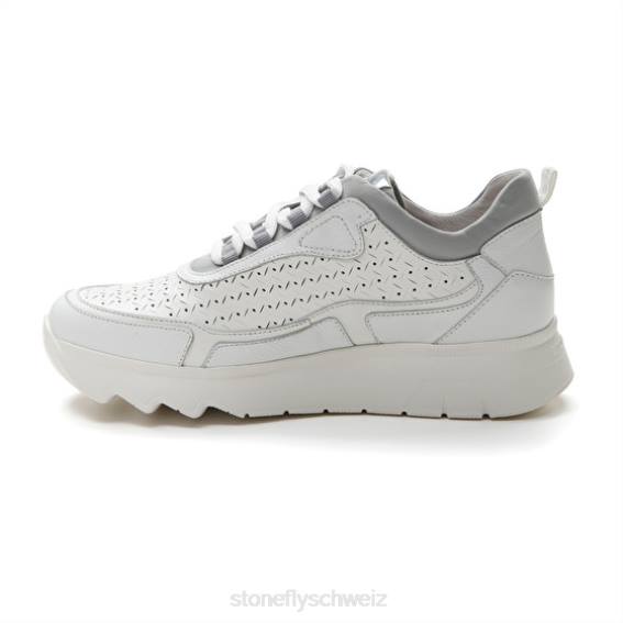 CH Stonefly Frauen Spock 36 Nappa lth Schuhe Weiss R4R053