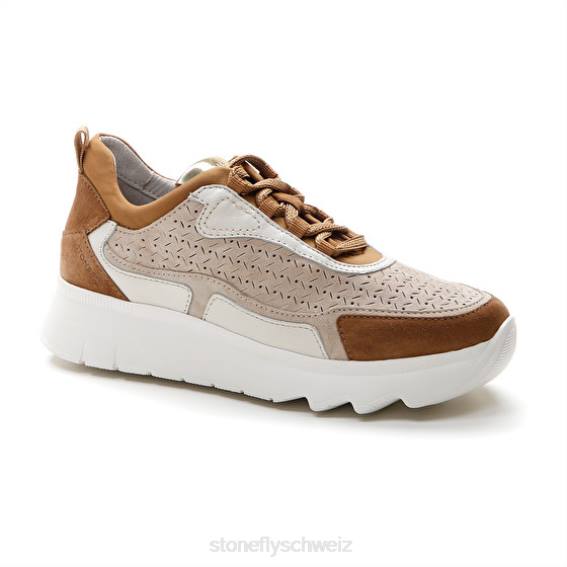 CH Stonefly Frauen Spock 36 Velours Schuhe khaki R4R055