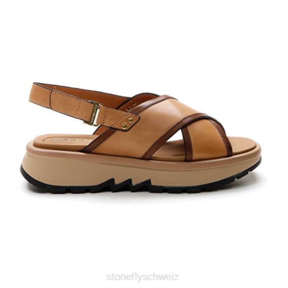 CH Stonefly Frauen Stern 4 Kalb lth Sandalen braun/dunkelbraun R4R0188