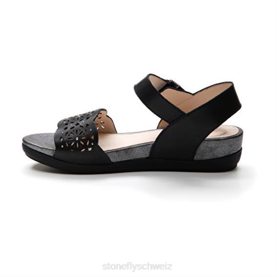CH Stonefly Frauen Vorabend 27 Kalb lth Sandalen Schwarz R4R0157