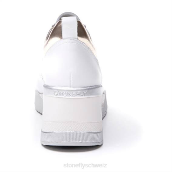 CH Stonefly Frauen ella 3 Nappa Schuhe weiß/splitter R4R070