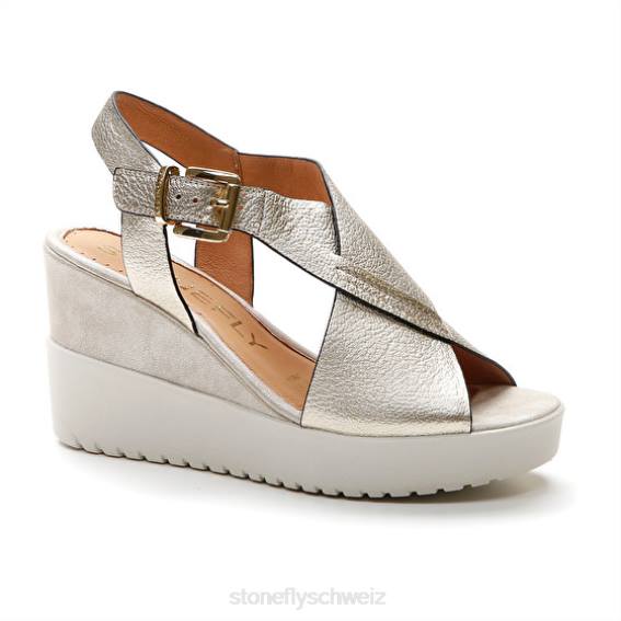 CH Stonefly Frauen ely 16 laminiert lth Sandalen Splitter R4R0226