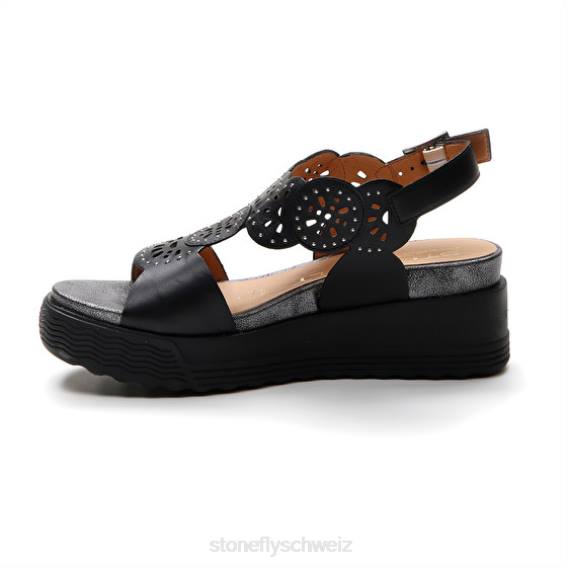 CH Stonefly Frauen parky 21 nappa lth Sandalen Schwarz R4R0230