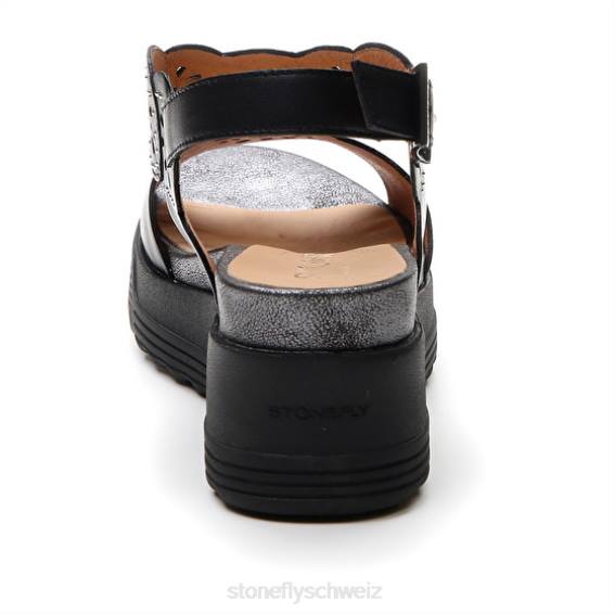 CH Stonefly Frauen parky 21 nappa lth Sandalen Schwarz R4R0230