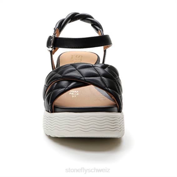 CH Stonefly Frauen parky 22 nappa lth Sandalen Schwarz R4R0207