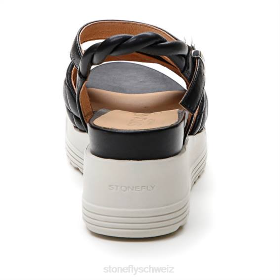CH Stonefly Frauen parky 22 nappa lth Sandalen Schwarz R4R0207