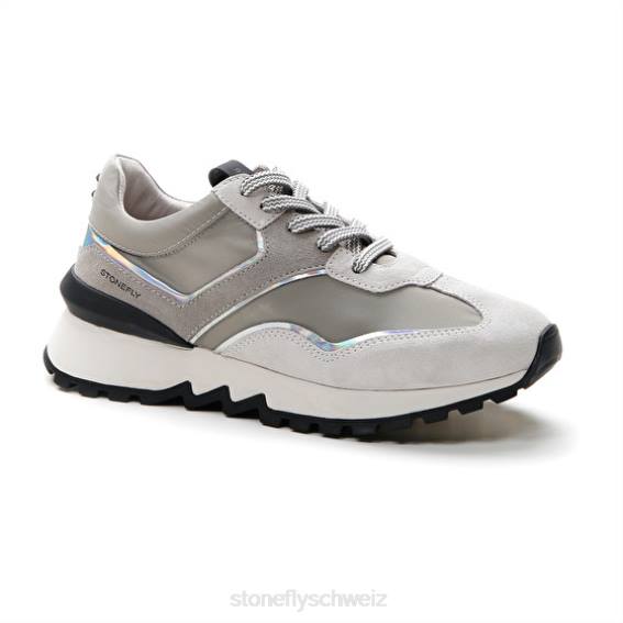 CH Stonefly Frauen simply lady 4 velours/textil Schuhe Gletschergrau R4R039