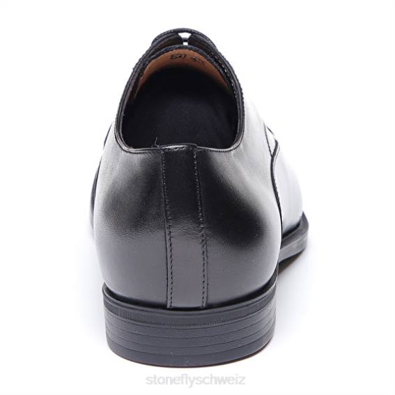 CH Stonefly Männer Beere II 2 Kalb Schuhe Schwarz R4R0345