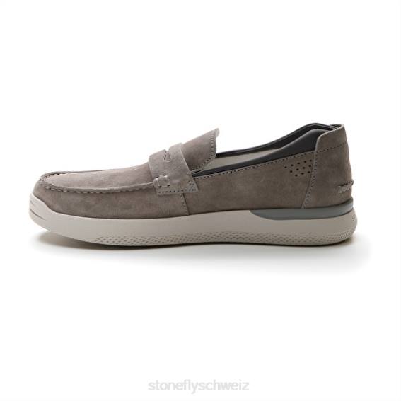 CH Stonefly Männer Custer 10 Velours Schuhe Holzkohle R4R0300