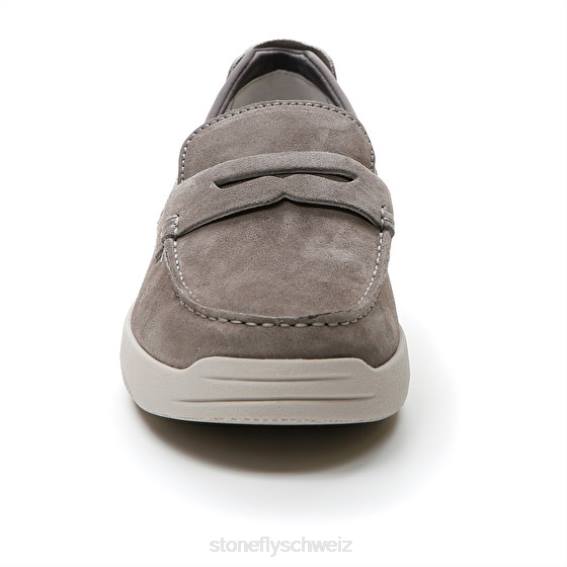 CH Stonefly Männer Custer 10 Velours Schuhe Holzkohle R4R0300