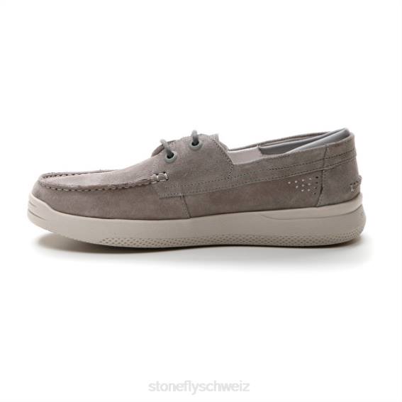 CH Stonefly Männer Custer 12 Velours Schuhe Holzkohle R4R0314