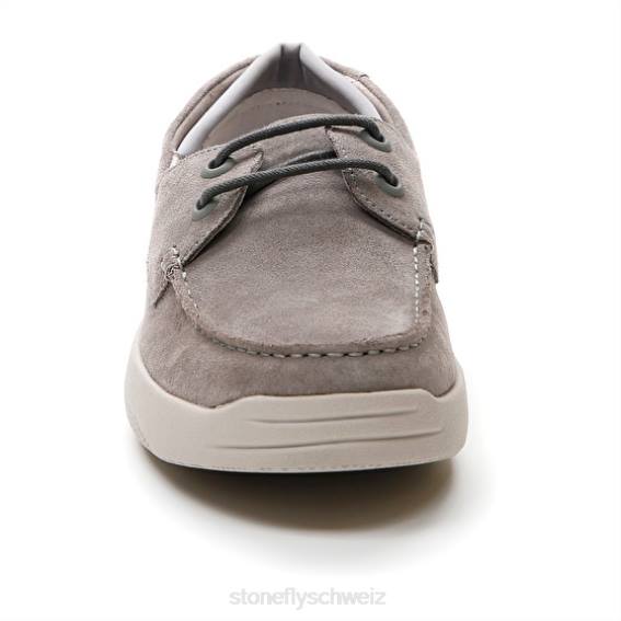 CH Stonefly Männer Custer 12 Velours Schuhe Holzkohle R4R0314